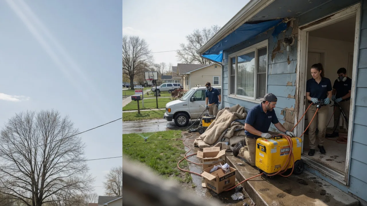 Basement Flood Cleanup in Lakewood, OH near me